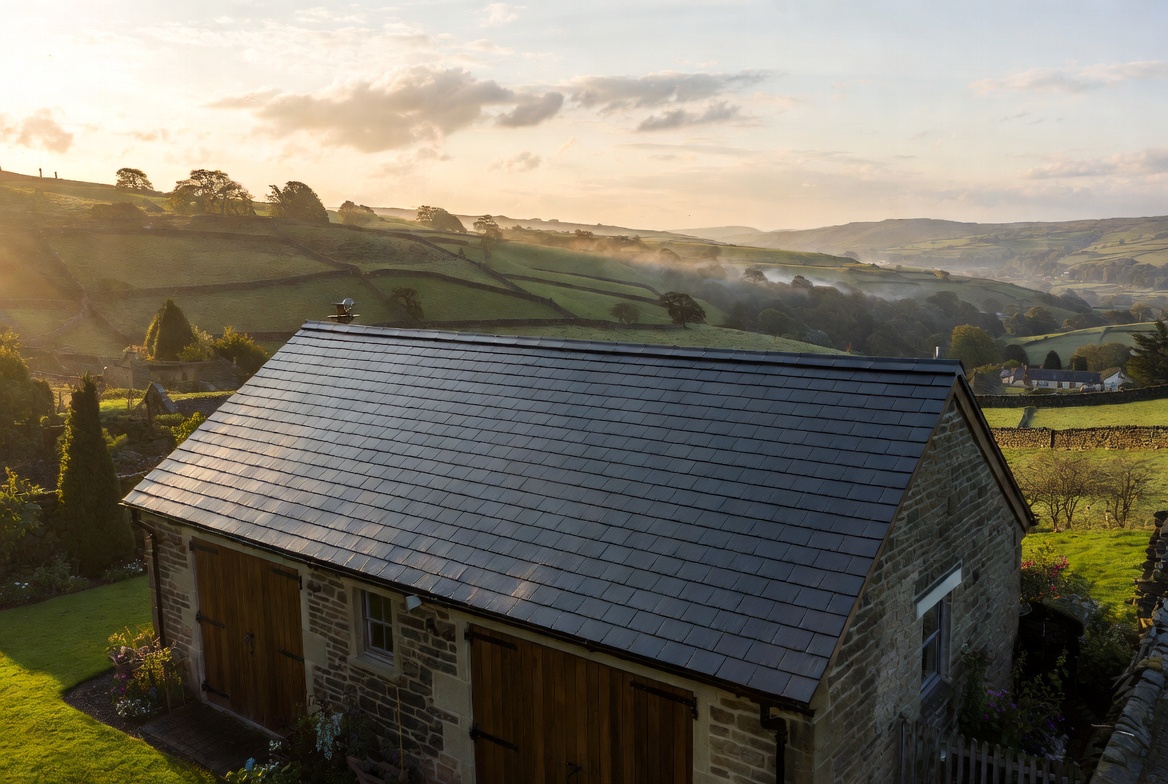 Garage roof replacement Yorkshire.