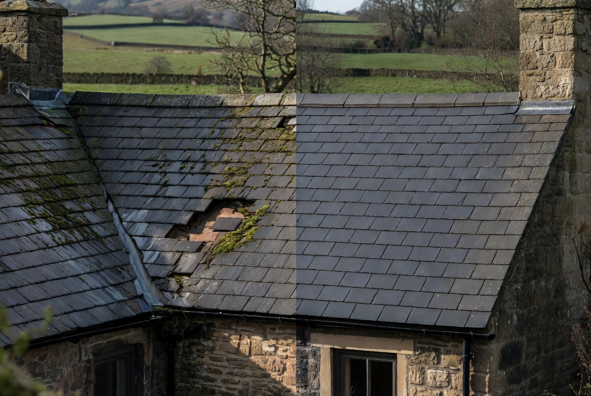 Affordable roof repair Yorkshire.