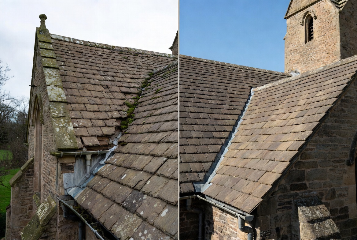 Church roof replacement Yorkshire.