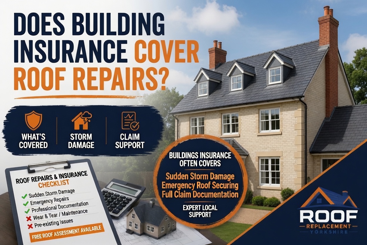 Does building insurance cover roof repairs.