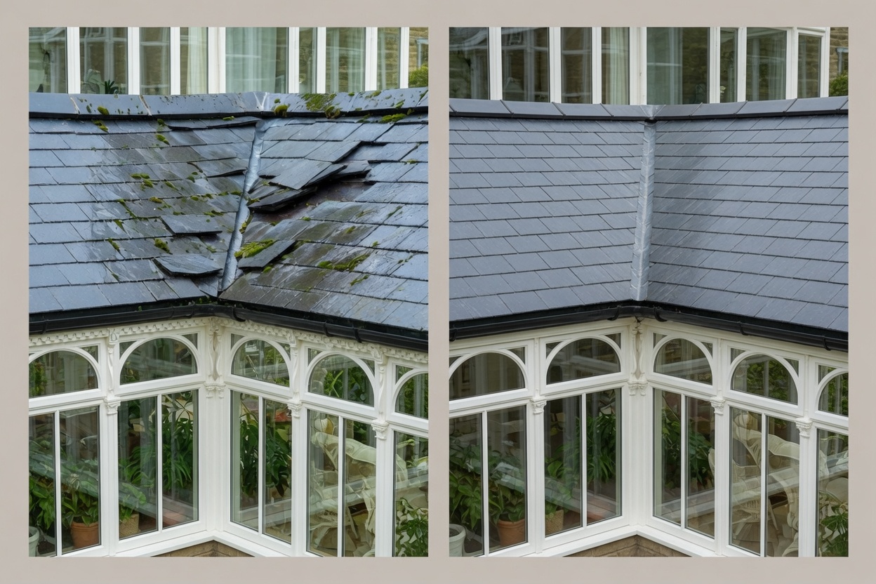 Local conservatory roof repair Yorkshire.