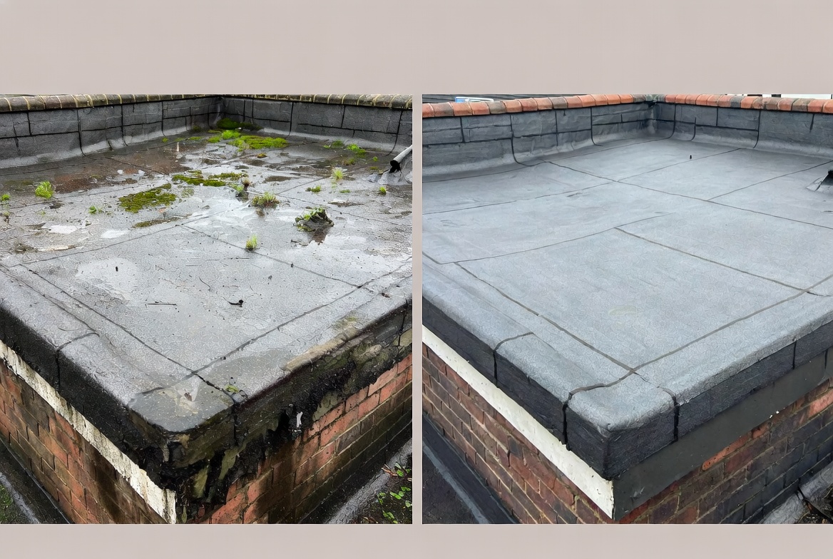 Local flat roof repair Yorkshire.