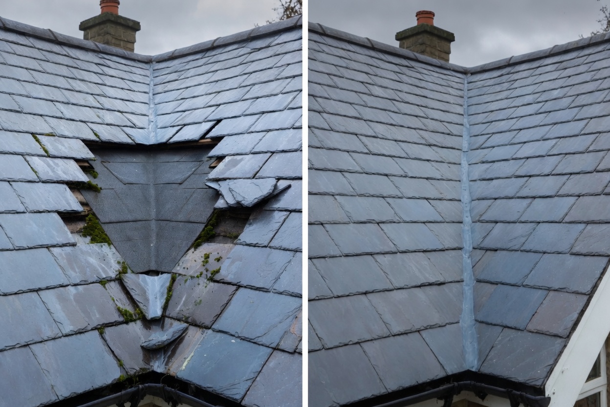 Local roof leak repair Yorkshire.