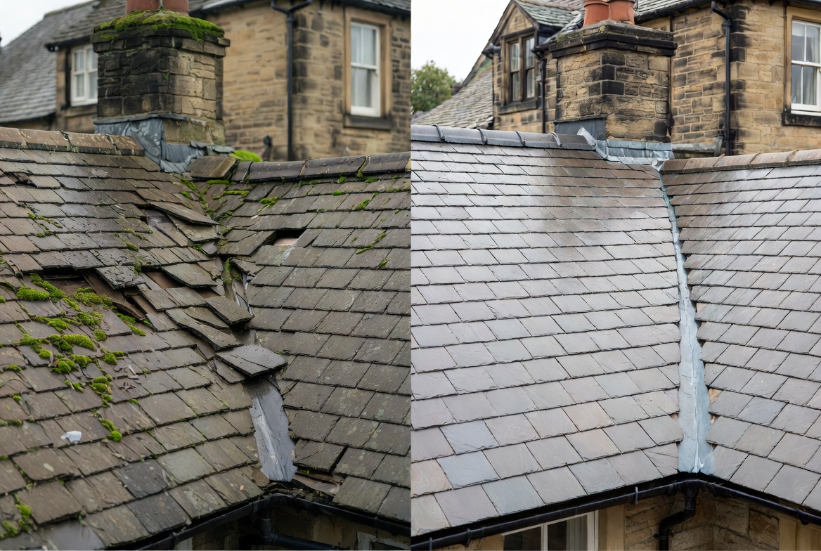 Pub roof replacement Yorkshire.