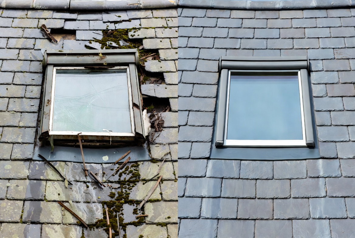 Skylight roof replacement Yorkshire.
