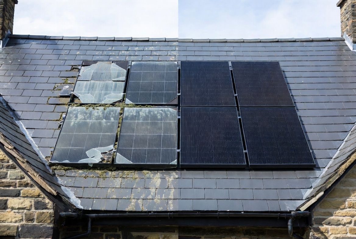 Solar roof replacement Yorkshire.