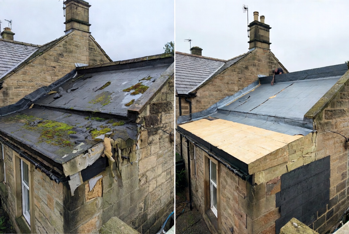 Warm roof replacement Yorkshire.